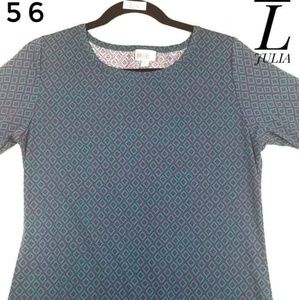 L LULAROE JULIA DRESS